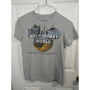 Disney Parks Walt Disney World Woman S Grey Short Sleeve Tee